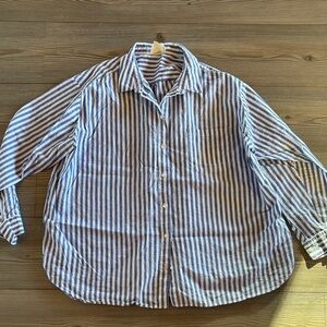 Sezane Max Striped Shirt